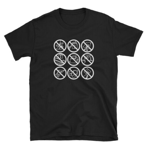 Beagle Floppy Disks warning T-Shirt