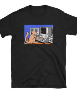 Beagle Bros Peeks & Poked Cat T-Shirt