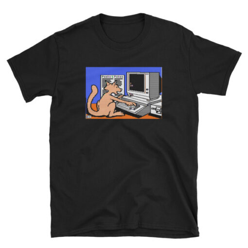 Beagle Bros Peeks & Poked Cat T-Shirt