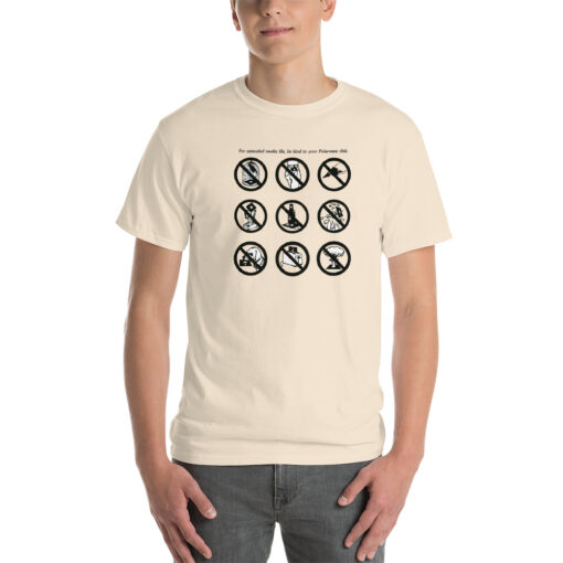 Polarware Disk warning T-Shirt - Image 4
