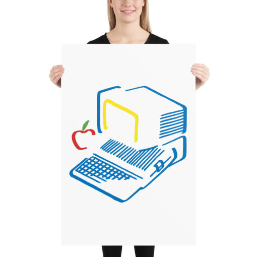 Apple IIc Picasso Poster - Image 11