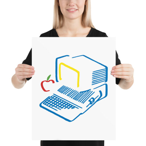Apple IIc Picasso Poster - Image 8