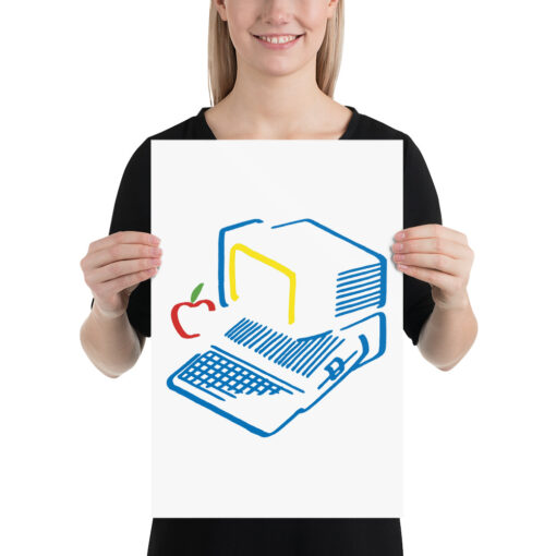 Apple IIc Picasso Poster - Image 6