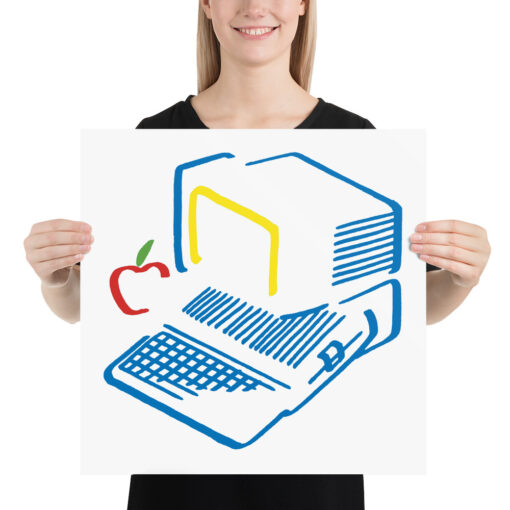 Apple IIc Picasso Poster - Image 9