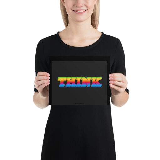 Think Poster, Black - Image 2