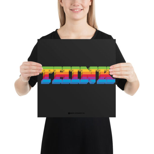 Think Poster, Black - Image 6