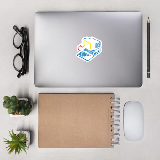 Picasso Apple IIc stickers