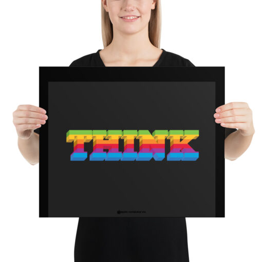 Think Poster, Black - Image 9