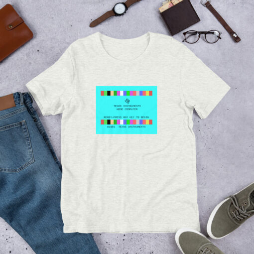 TI-99/4A Startup Screen T-Shirt - Image 4