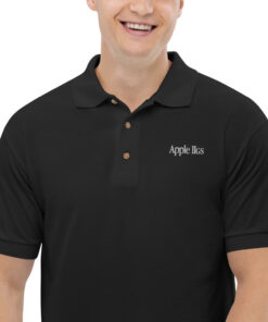 White text Apple IIgs Polo Shirt