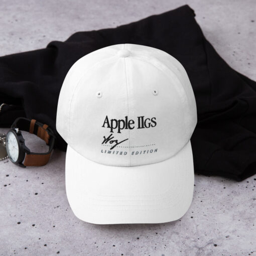 White IIgs Woz edition hat