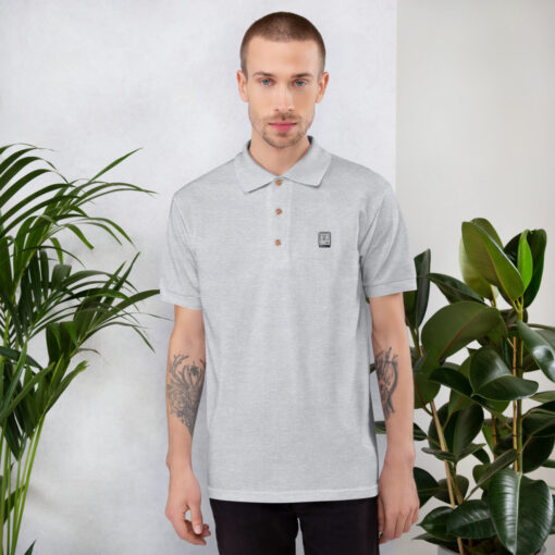 Happy Mac Embroidered Polo Shirt - Image 2