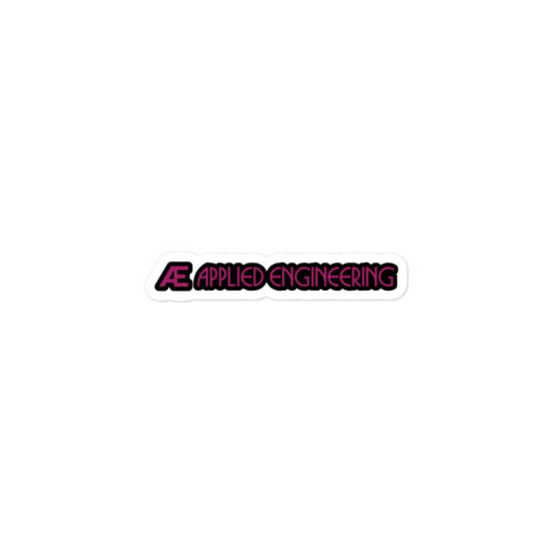 Black Applied Engineering stickers