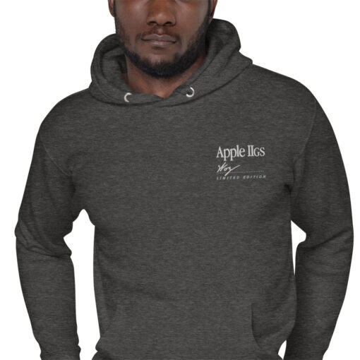 Apple IIgs Woz edition embroidered Hoodie - Image 3