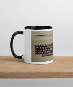 Commodore 64 keyboard with Color Inside