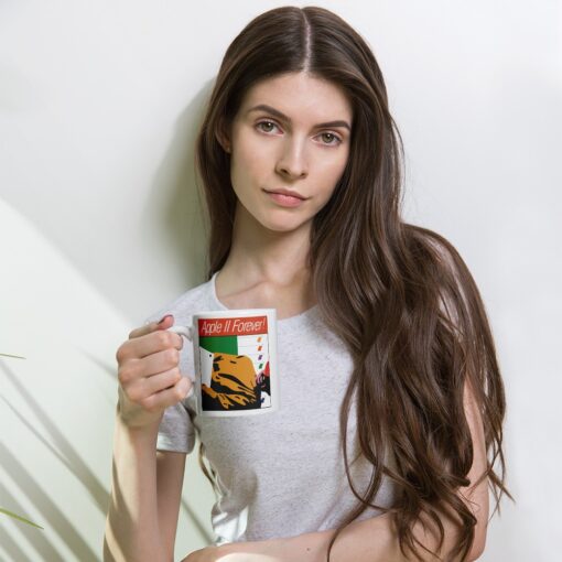 Apple II Forever glossy mug