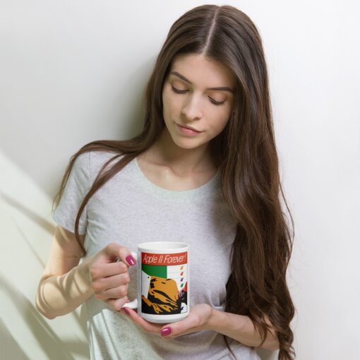 Apple II Forever glossy mug - Image 2