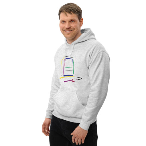 Line art Classic Mac Hoodie - Image 15