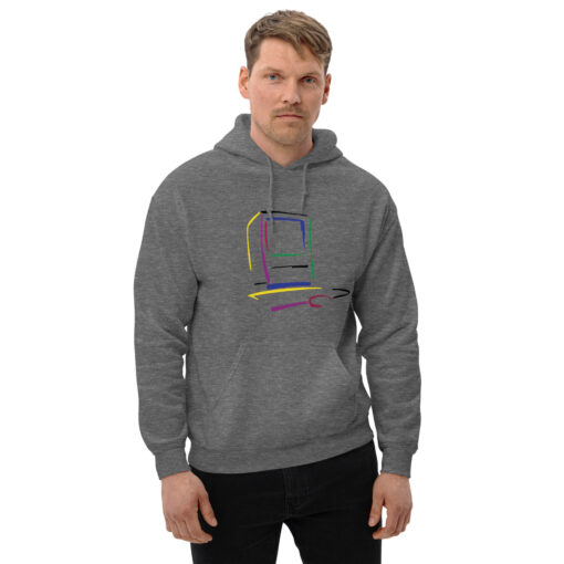 Line art Classic Mac Hoodie - Image 5