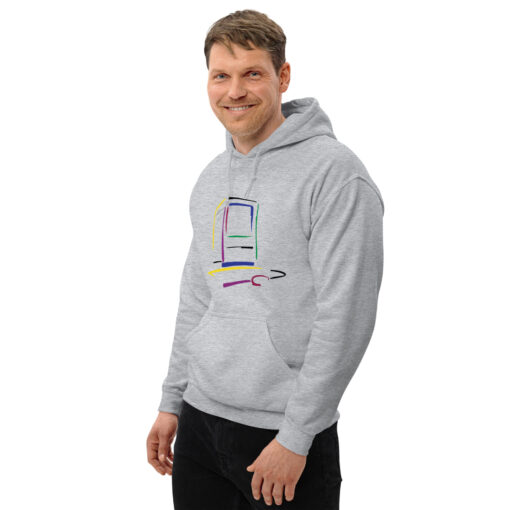 Line art Classic Mac Hoodie - Image 11