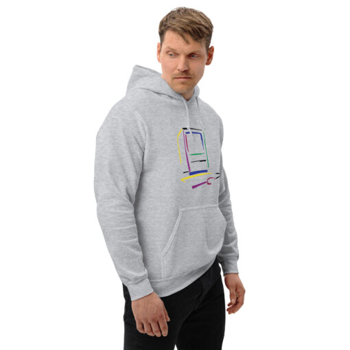 Line art Classic Mac Hoodie - Image 12