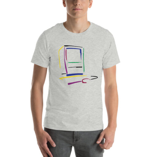 Line art Classic Mac t-shirt - Image 15
