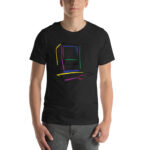 Line art Classic Mac t-shirt