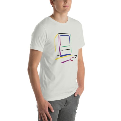 Line art Classic Mac t-shirt - Image 27