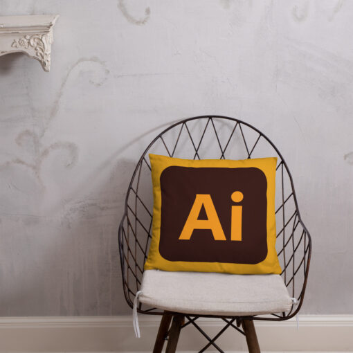 Adobe Illustrator icon Pillow - Image 3