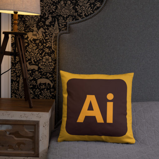 Adobe Illustrator icon Pillow - Image 4