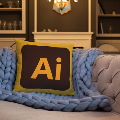 Adobe Illustrator icon Pillow - Image 5