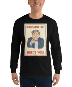 I Need You for KansasFest 2025 – The Virtual Apple II convention! Long Sleeve shirt