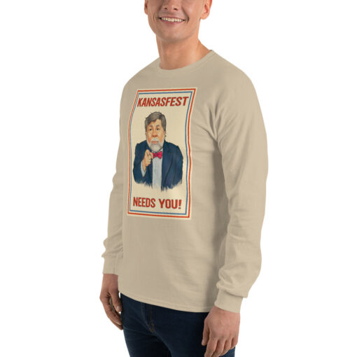 I Need You for KansasFest 2025 – The Virtual Apple II convention! Long Sleeve shirt - Image 23