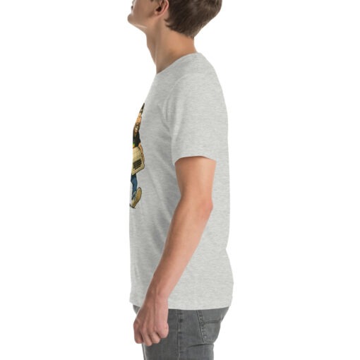 Woz Cartoon T-Shirt – Carrying the Iconic Apple II - Image 38
