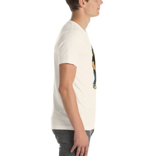 Woz Cartoon T-Shirt – Carrying the Iconic Apple II - Image 61