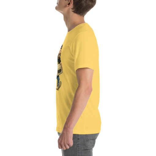 Woz Cartoon T-Shirt – Carrying the Iconic Apple II - Image 45
