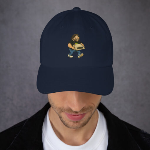 Steve Wozniak Cartoon Dad Hat – Retro Apple II Tribute – Original Geekware - Image 7