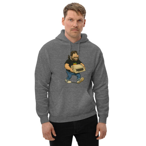 Steve Wozniak Cartoon Hoodie – Apple II Tribute – Original Geekware by 8bittees - Image 22