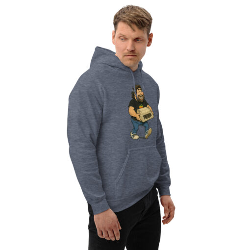 Steve Wozniak Cartoon Hoodie – Apple II Tribute – Original Geekware by 8bittees - Image 21