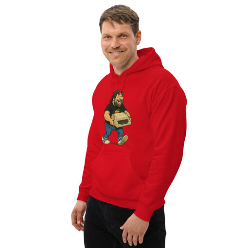 Steve Wozniak Cartoon Hoodie – Apple II Tribute – Original Geekware by 8bittees - Image 12
