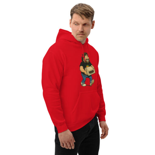 Steve Wozniak Cartoon Hoodie – Apple II Tribute – Original Geekware by 8bittees - Image 13