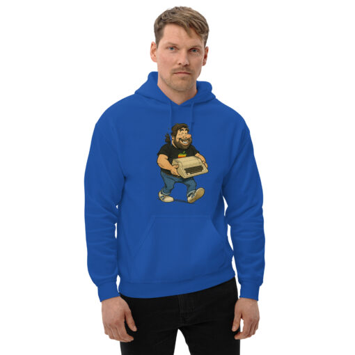 Steve Wozniak Cartoon Hoodie – Apple II Tribute – Original Geekware by 8bittees - Image 14
