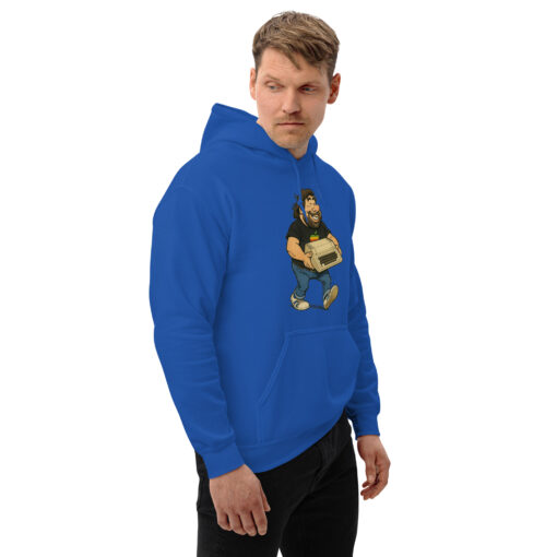 Steve Wozniak Cartoon Hoodie – Apple II Tribute – Original Geekware by 8bittees - Image 17