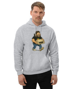 Steve Wozniak Cartoon Hoodie – Apple II Tribute – Original Geekware by 8bittees