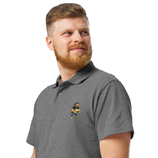 Elegant Polo shirt Woz Cartoon – Carrying the Iconic Apple II - Image 4