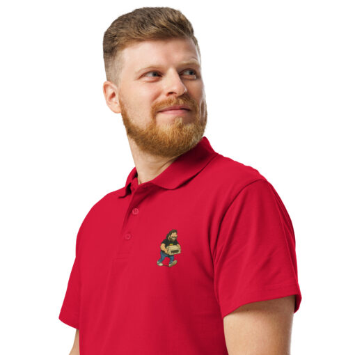 Elegant Polo shirt Woz Cartoon – Carrying the Iconic Apple II - Image 2
