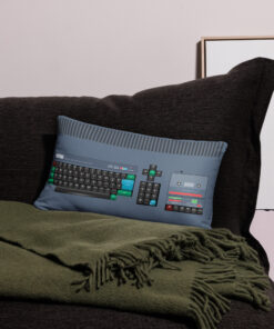 Amstrad Retro Computer Pillow – Unique Gift for Vintage Gaming Fans