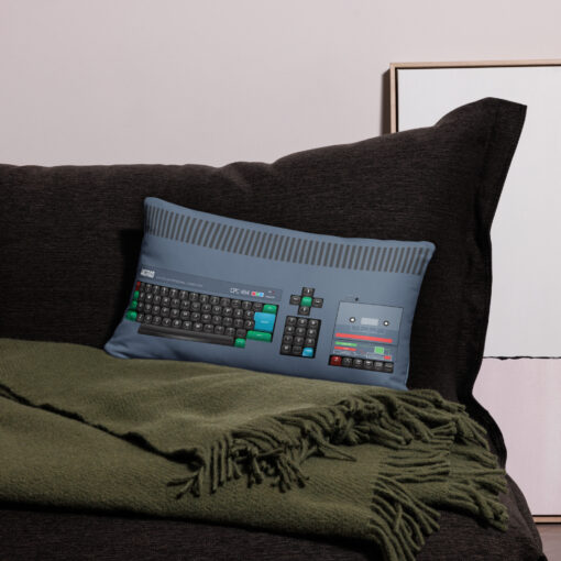Amstrad Retro Computer Pillow – Unique Gift for Vintage Gaming Fans - Image 2