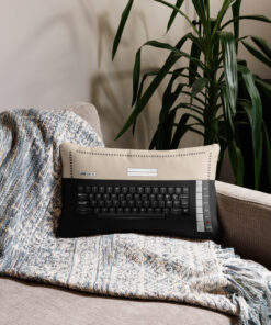 Atari 800XL Retro Computer Pillow – Vintage Gaming Décor & Geek Gift